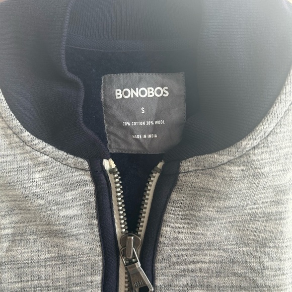 Bonobos Wool blend Zip-Up Bomber Jacket - Picture 5 of 5